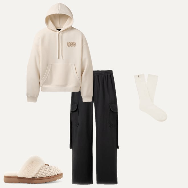Women's Rib Knit Slouchy Crew Sock