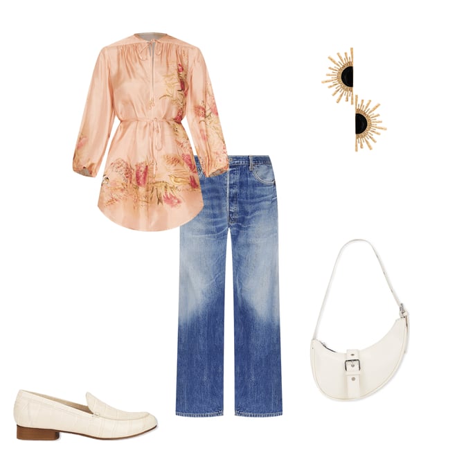 2nd bundle featuring 4 items which compliment Maternity Baggy Customs Jeans