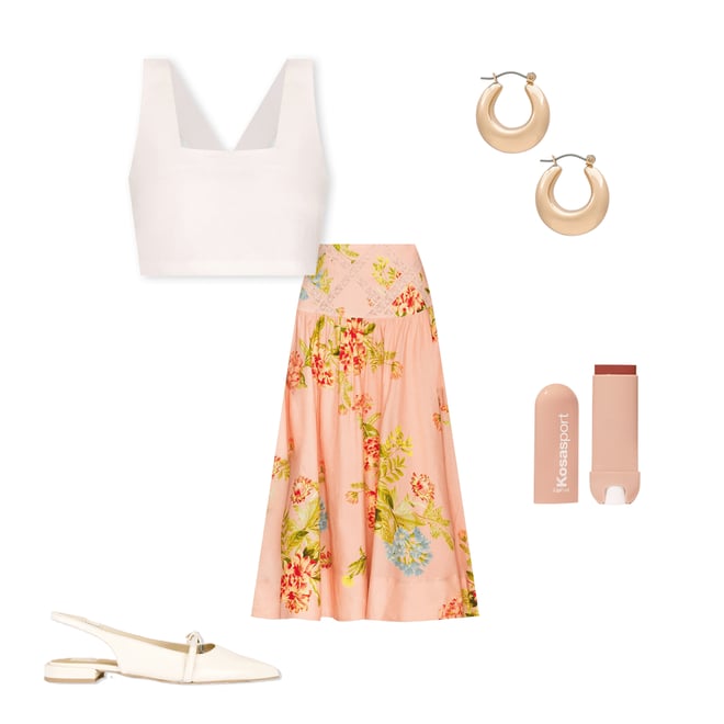 2nd bundle featuring 4 items which compliment Midi Skirt