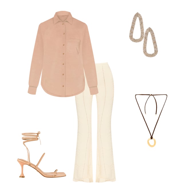 2nd bundle featuring 4 items which compliment Light Weight Jersey Button Up