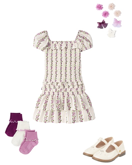 3rd bundle featuring 3 items which compliment Girls Lettuce Crew Socks 3-Pack