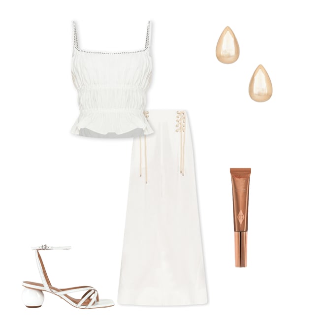 1st bundle featuring 4 items which compliment X Revolve Drop Earring