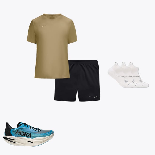 HOKA ONE ONE® Race Day Split Short for Men | HOKA ONE ONE®