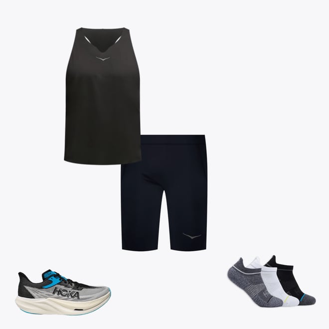 HOKA ハーフタイツ M HOKA®公式サイト【スカイブリーズ ハーフタイツ|SKYBREEZE HALF