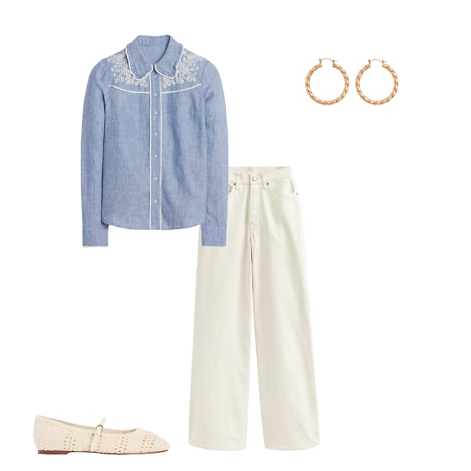 1st bundle featuring 3 items which compliment Sienna Western Shirt-Chambray