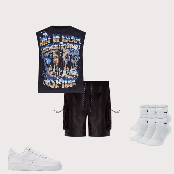 First Row Stampede Muscle Tee