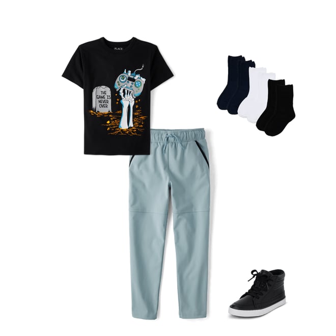 パンツ Cozy Pants Boys Active Cozy Tech Pants - GRAY | The Children's Place