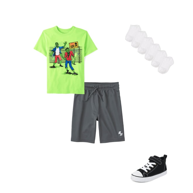 8th bundle featuring 3 items which compliment Boys Basketball Shorts