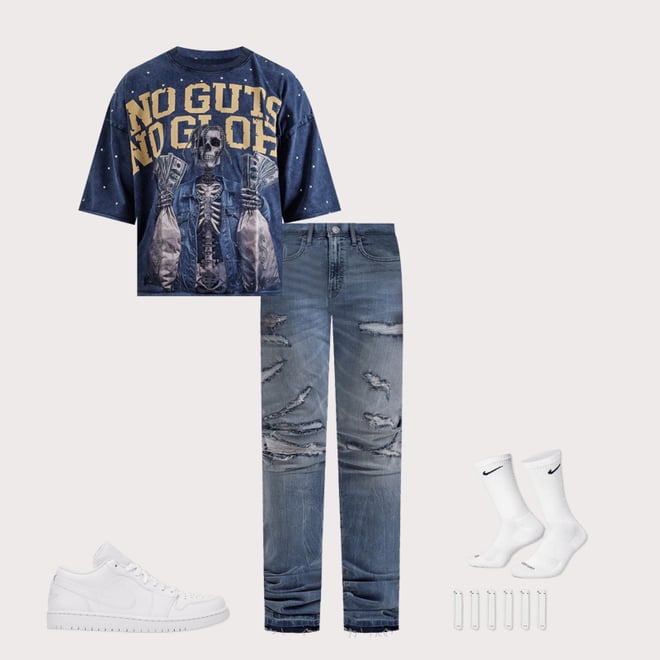 Jordan Craig Stacked Denim Jeans