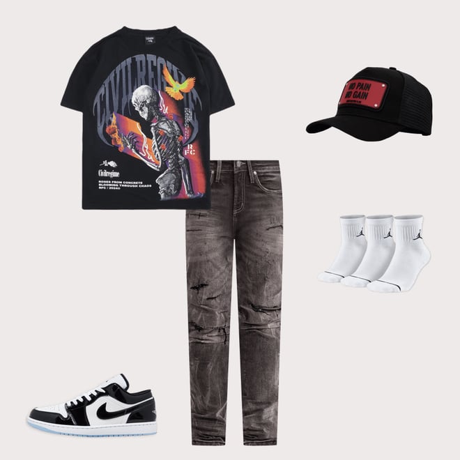 CIVIL CLOTHING American Class 1 RFC Oversized Tee