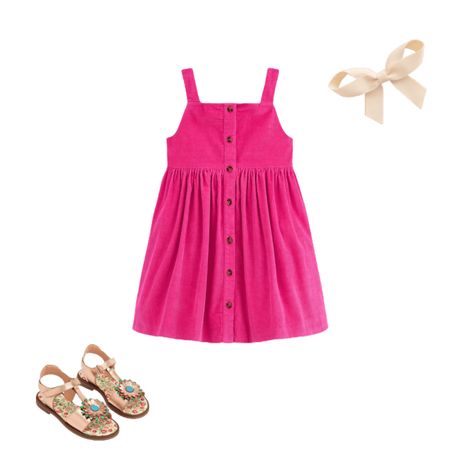 mini boden pinafore dress Mini Boden Pinafore Dress Size 3-4Y