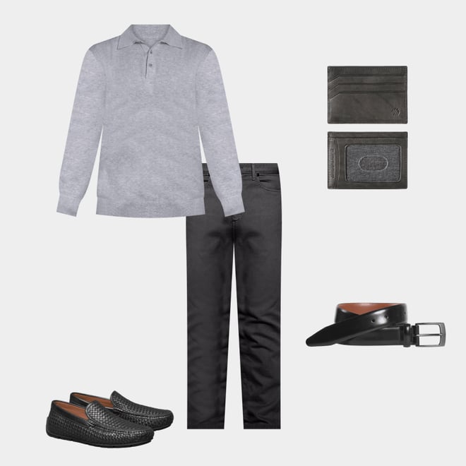 1st bundle featuring 4 items which compliment Baldwin Driver Woven Slip-On Loafer