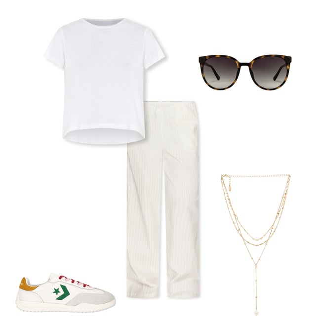 1st bundle featuring 4 items which compliment x Hanes 1950s Boxy Tee