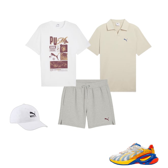 M CLOUDSPUN 5" Branded Shorts Men