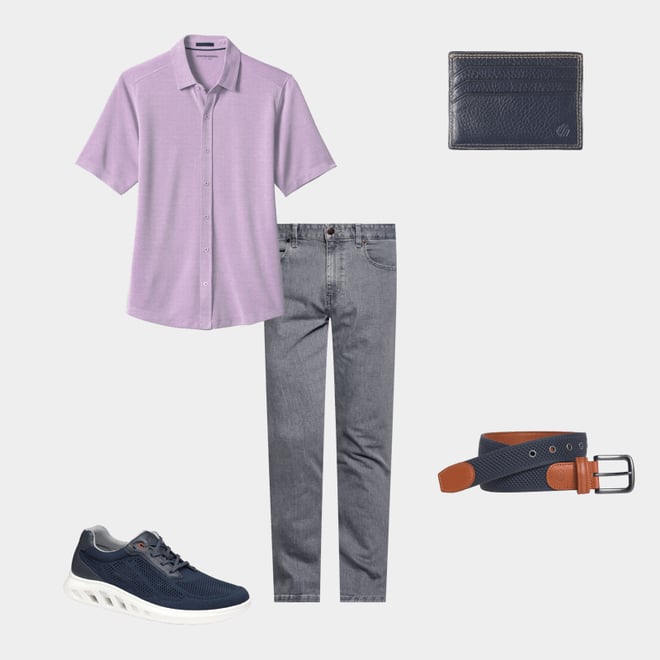 1st bundle featuring 4 items which compliment Double Contrast Stitch Weekender Card Wallet