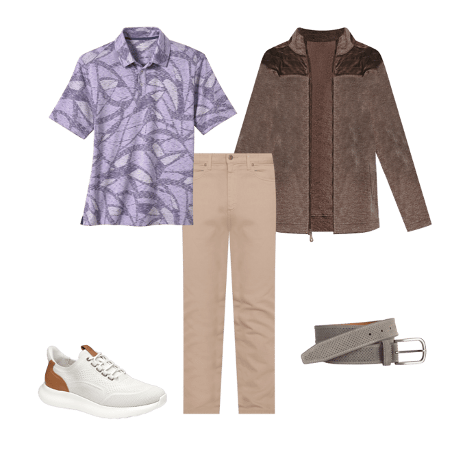 Men's Amherst 2.0 Knit Plain Toe in White Knit | Johnston