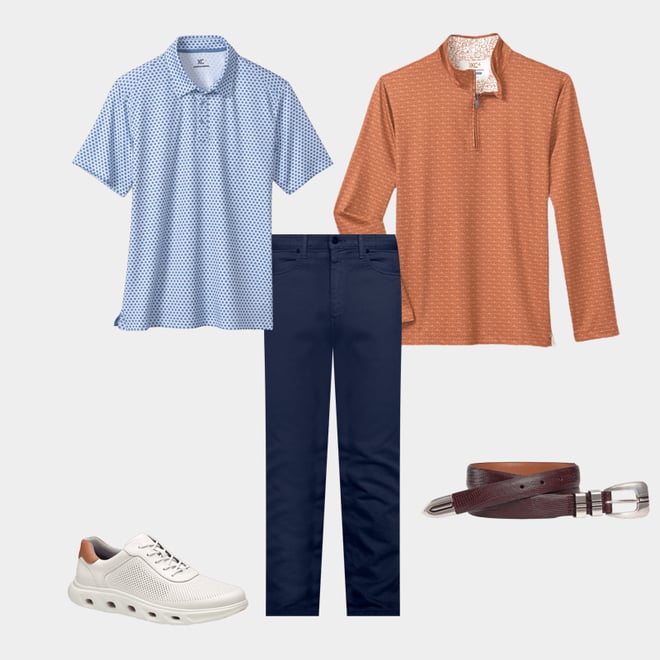1st bundle featuring 4 items which compliment XC4® Performance Polo