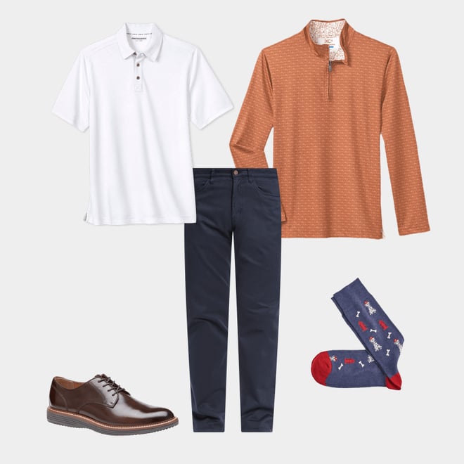2nd bundle featuring 4 items which compliment Five-Pocket Pants