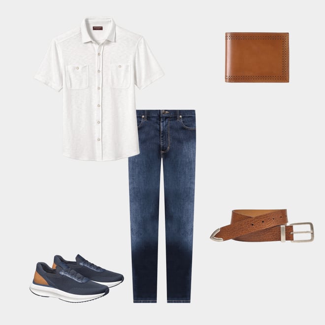 5th bundle featuring 4 items which compliment Denim Jeans