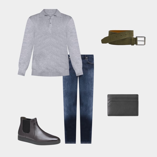 1st bundle featuring 4 items which compliment Denim Jeans