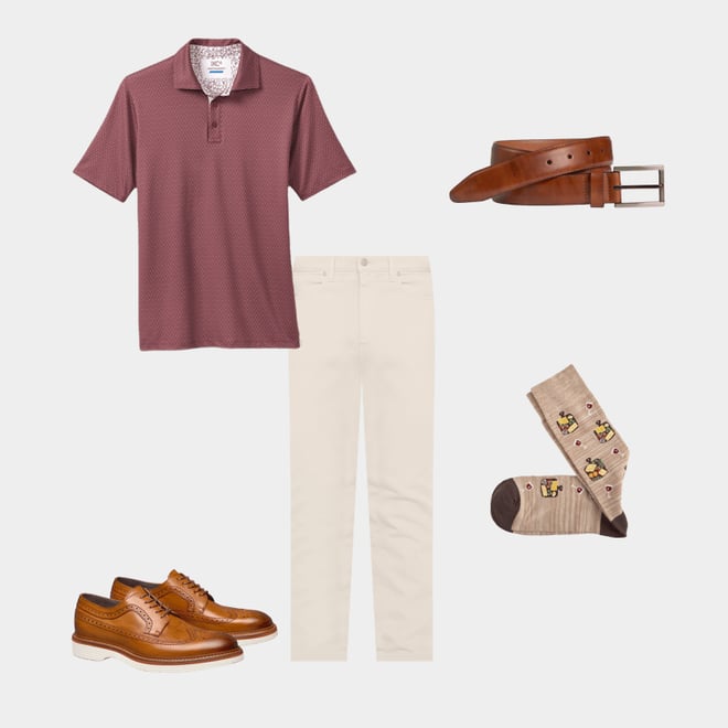 1st bundle featuring 4 items which compliment Feather Edge Tonal Belt