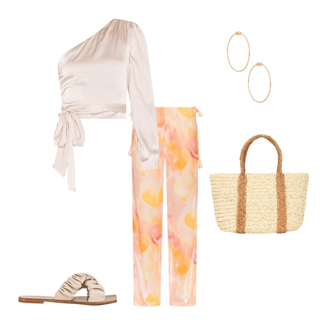 3rd bundle featuring 4 items which compliment Scottie One Shoulder Top