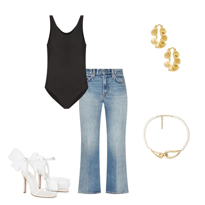 2nd bundle featuring 4 items which compliment Butter Tank Bodysuit