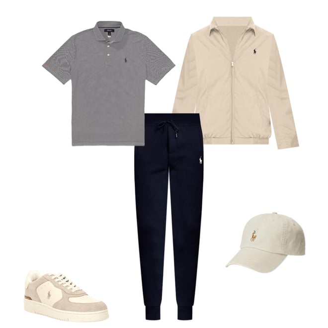 Polo Ralph Lauren RLX Golf Classic Fit Diamond Print