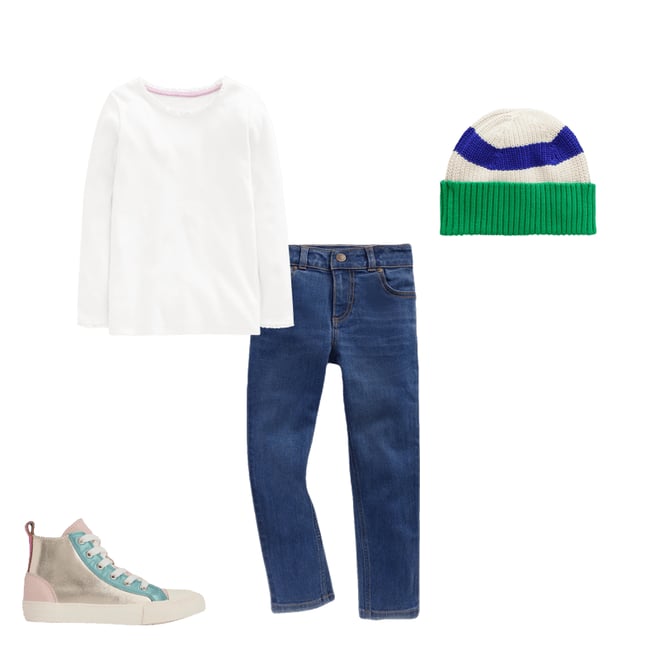 4th bundle featuring 3 items which compliment Adventure-flex Slim Fit Jeans-Mid Vintage Denim