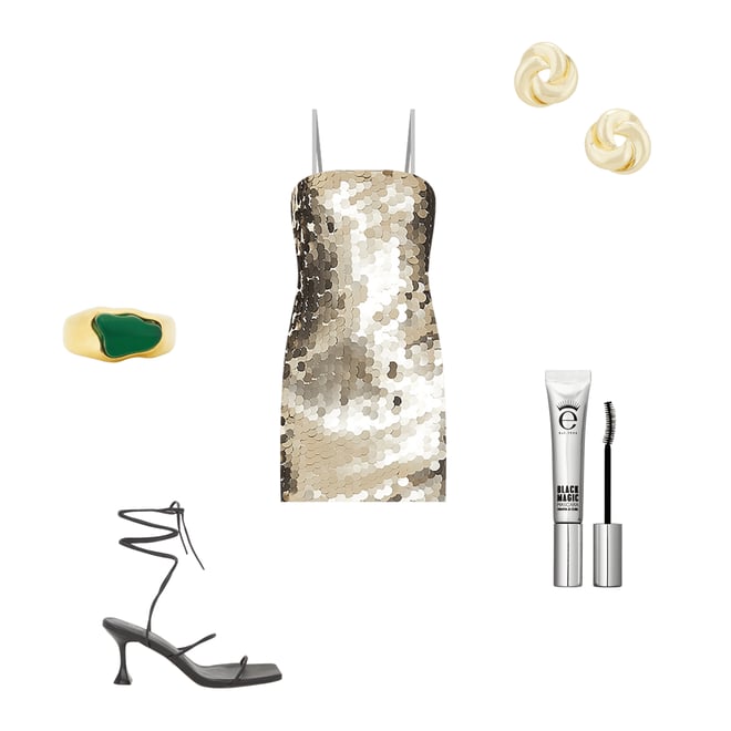 1st bundle featuring 4 items which compliment Yarina Mini Dress