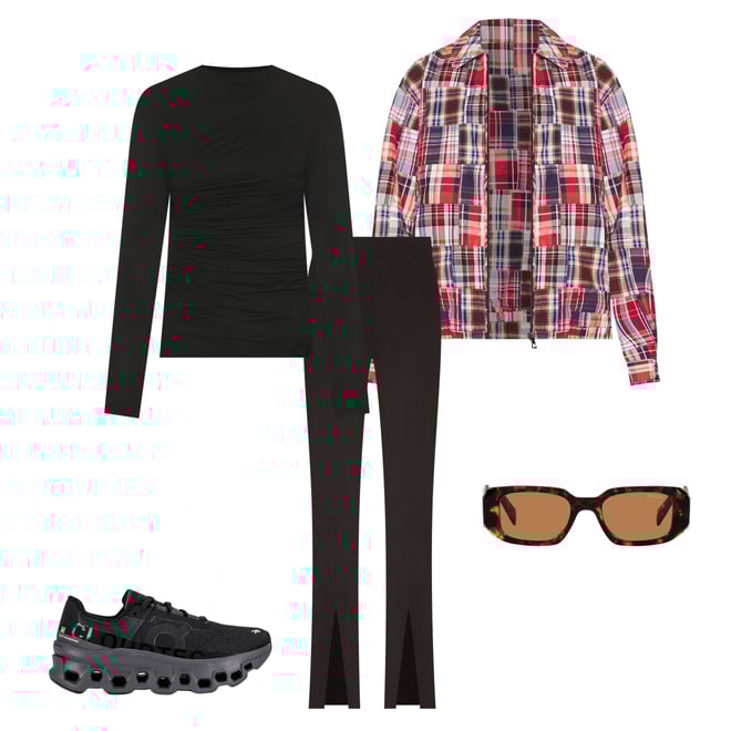 1st bundle featuring 4 items which compliment Neoprene Split Front Pant