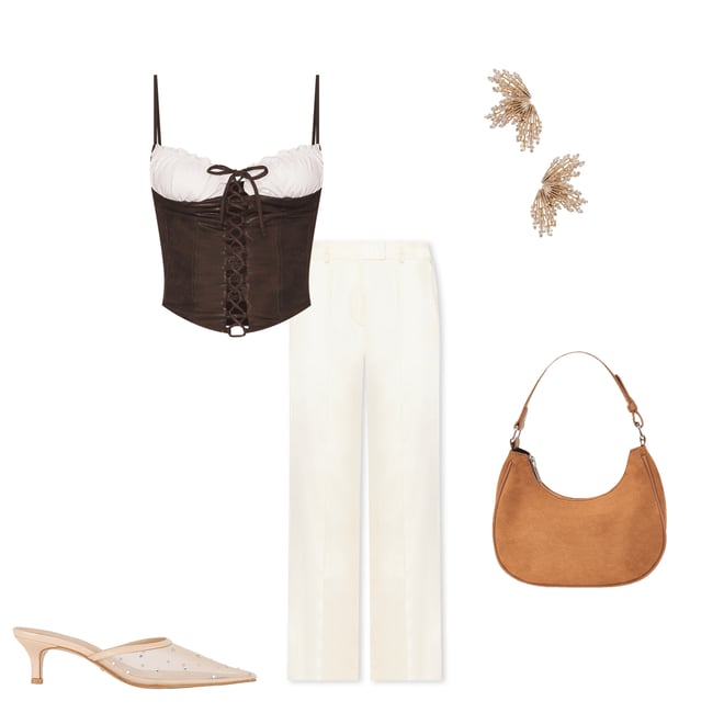 4th bundle featuring 4 items which compliment Crescent Shoulder Bag