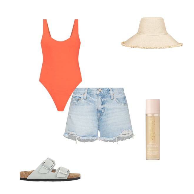1st bundle featuring 4 items which compliment Sunglaze Sheer Setting Mist Sunscreen Spf 50