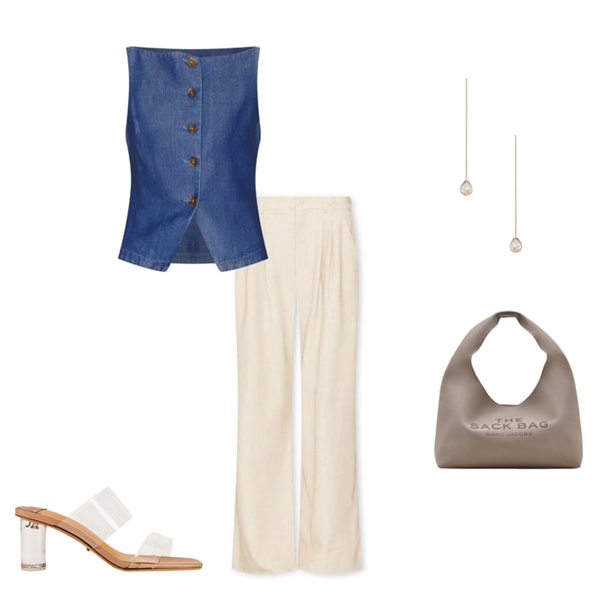 3rd bundle featuring 4 items which compliment Agathe Vest Top