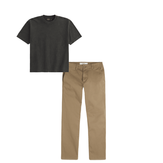 Slim Straight Chino Pants