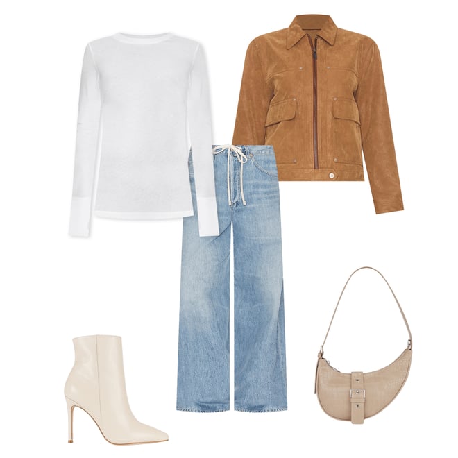 2nd bundle featuring 4 items which compliment Brynn Drawstring Trouser Jeans