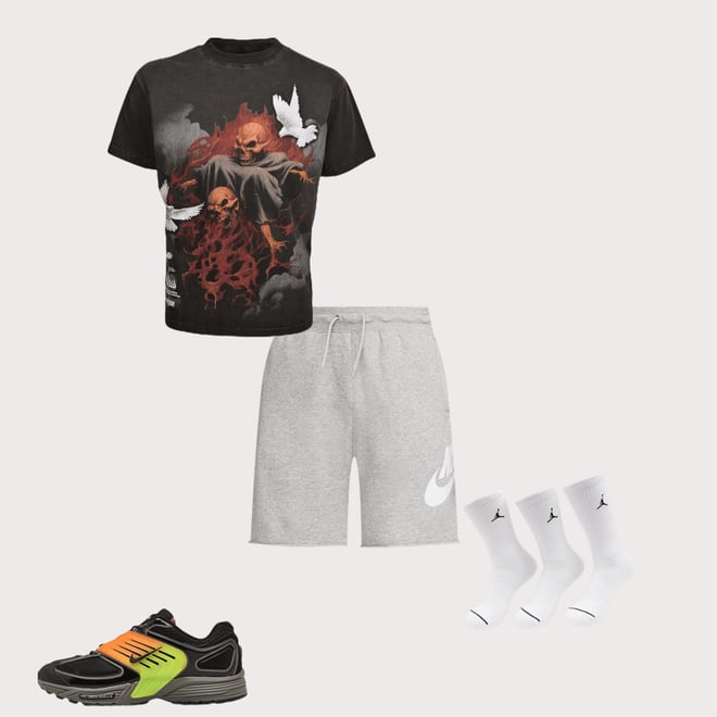 CIVIL CLOTHING Dystopic Rise Tee