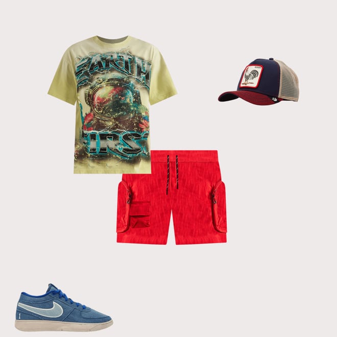 Smoke Rise Ripstop Utility Cargo Shorts