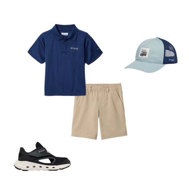 Kids' PFG™ Patch Snap Back Ball Cap