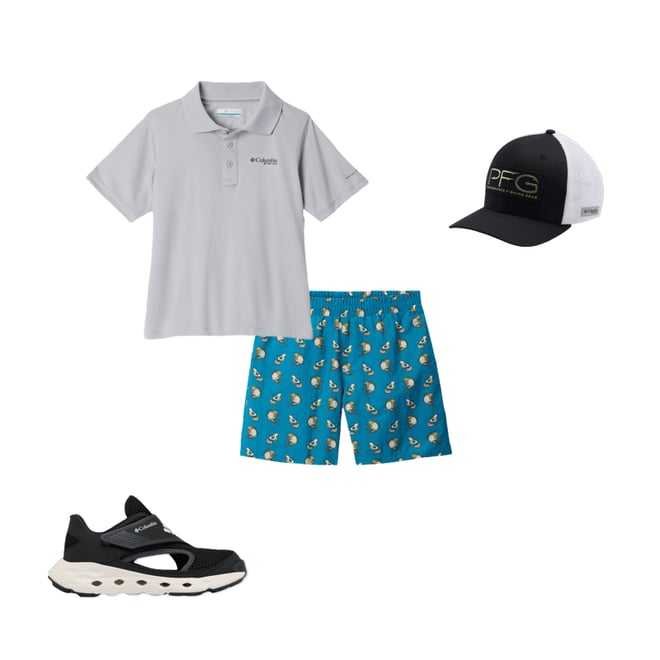 Boys' PFG Slack Tide™ Polo