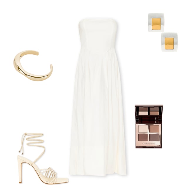 1st bundle featuring 4 items which compliment Corset Maxi Dress
