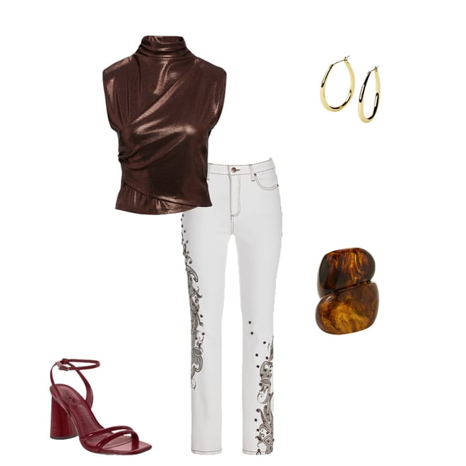 Twisted Cuff Brown