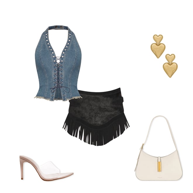1st bundle featuring 4 items which compliment Selma Top
