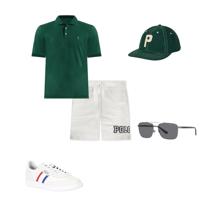 Polo Ralph Lauren Logo Fleece 7.5#double; Inseam Shorts