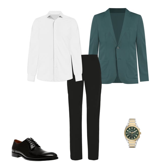 Murano Collezione Alex Slim Fit Performance Bi-Stretch Solid