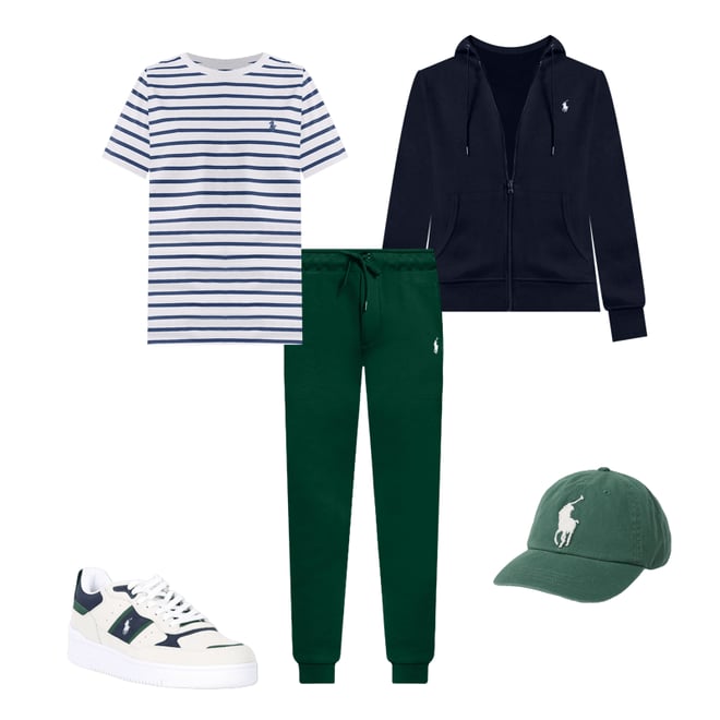 Polo Ralph Lauren Big Pony Contrasting Athletic Twill Cap