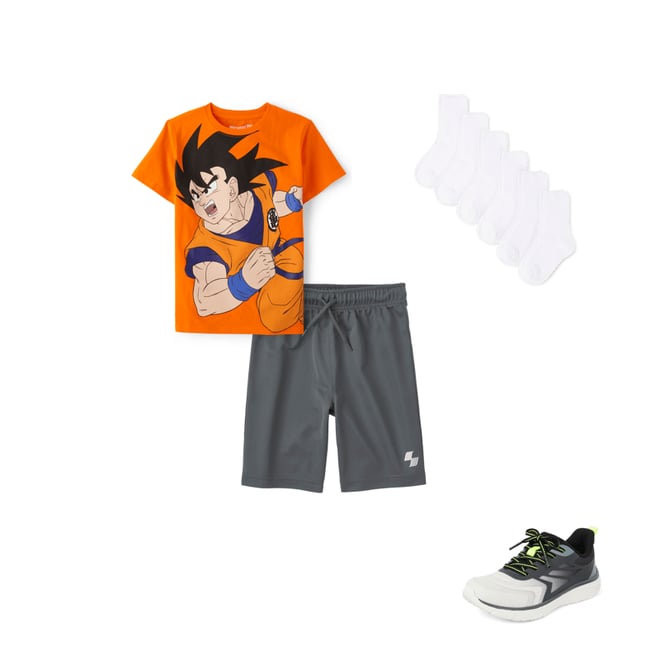3rd bundle featuring 3 items which compliment Boys Basketball Shorts