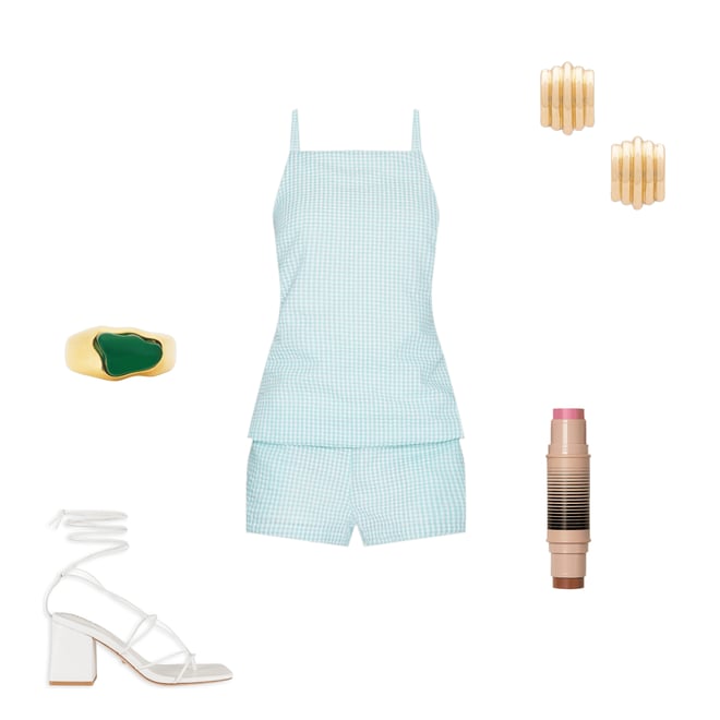 2nd bundle featuring 4 items which compliment Suree Gingham Romper