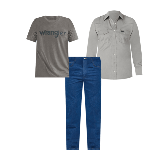 Wrangler Heren Relaxed Fit Jeanvaquero Corte Vaquero Ajuste Relajado Jeansstof in cowboysnit, Voorgewassen indigo., 33W x 36L