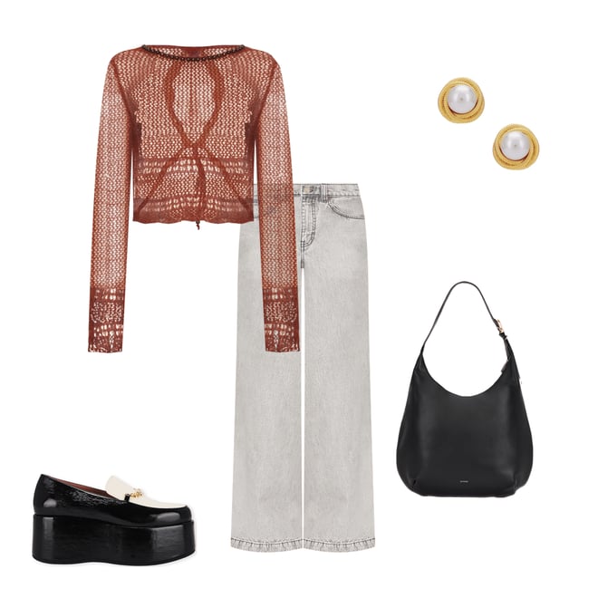 4th bundle featuring 4 items which compliment Platform Loafer Naplack